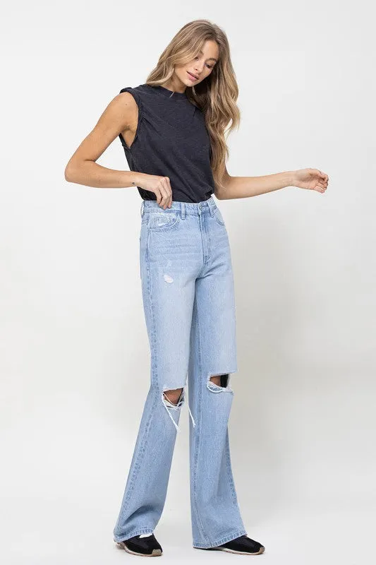 90'S Vintage Flare Jeans