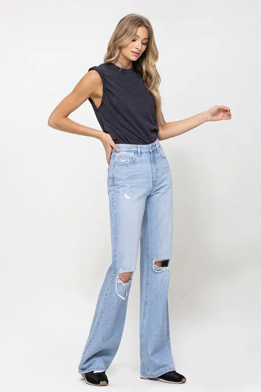 90'S Vintage Flare Jeans