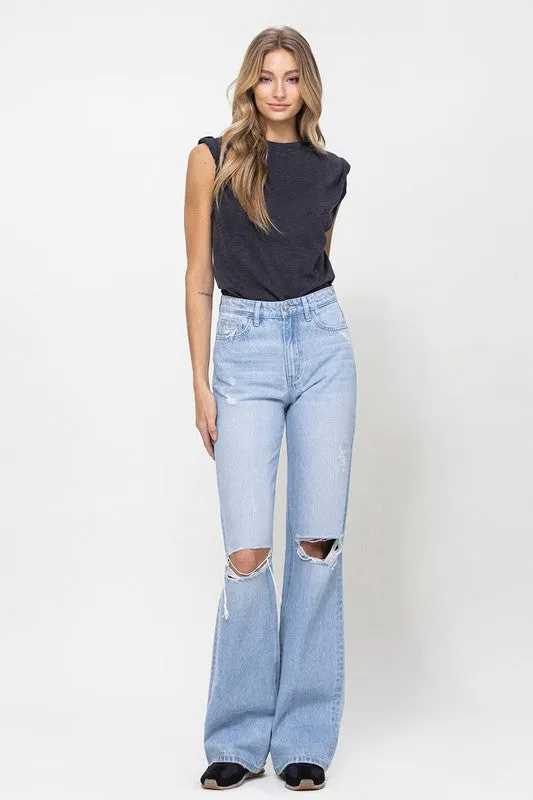 90'S Vintage Flare Jeans
