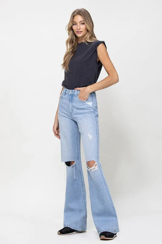 90'S Vintage Flare Jeans