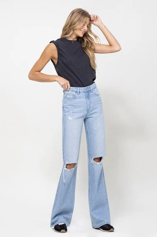 90'S Vintage Flare Jeans