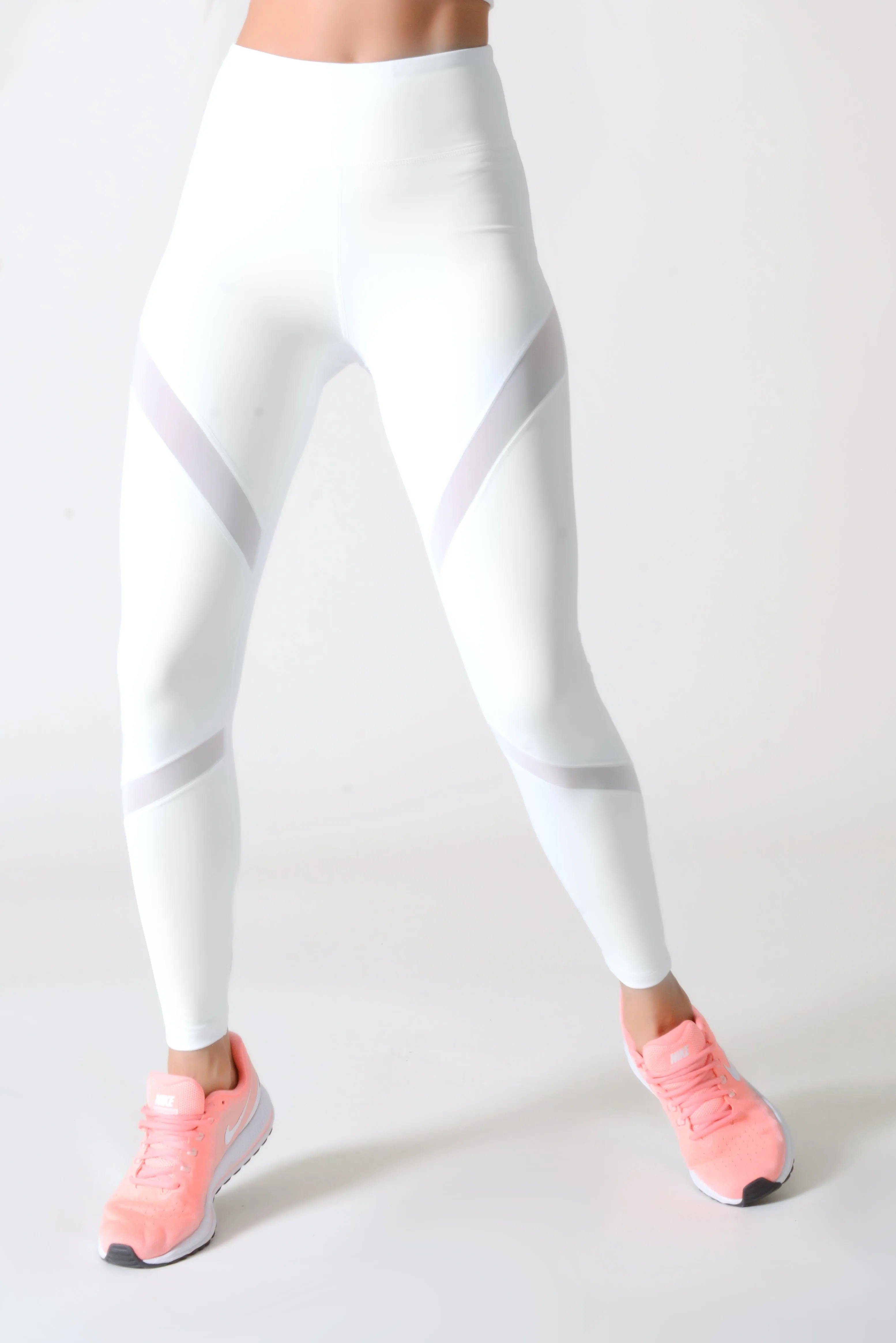 Active Mesh Inset Workout Leggings