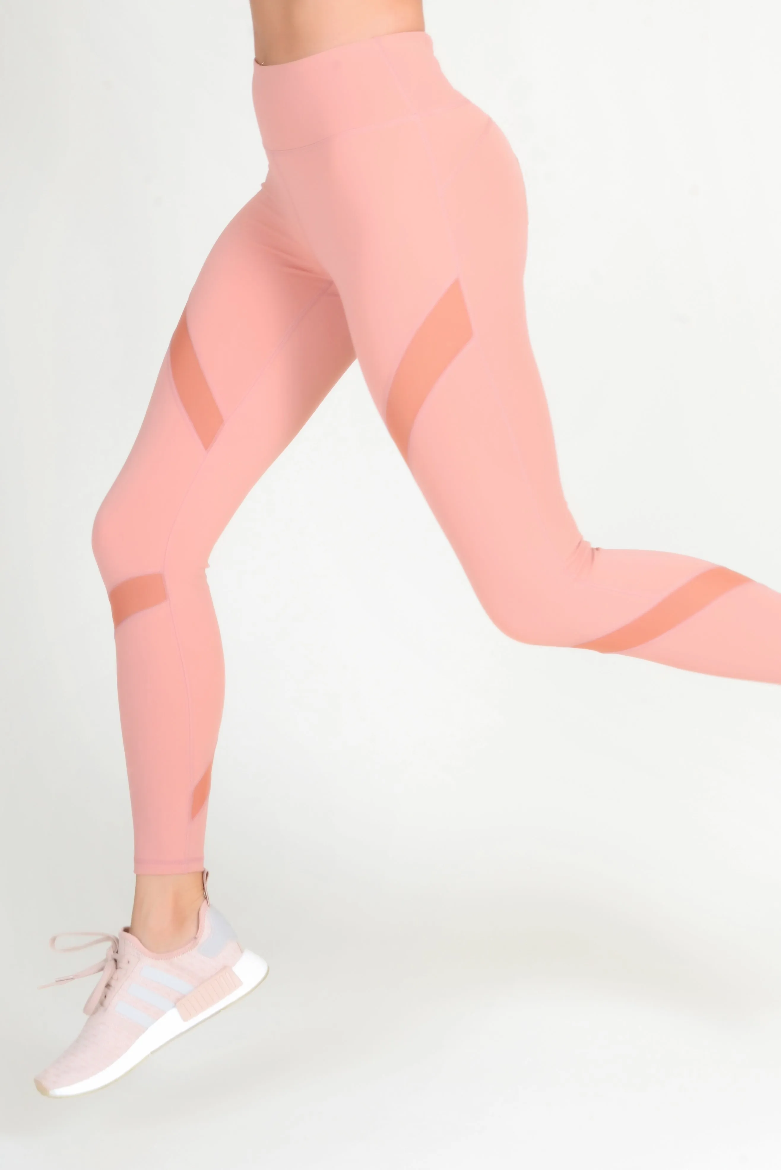 Active Mesh Inset Workout Leggings