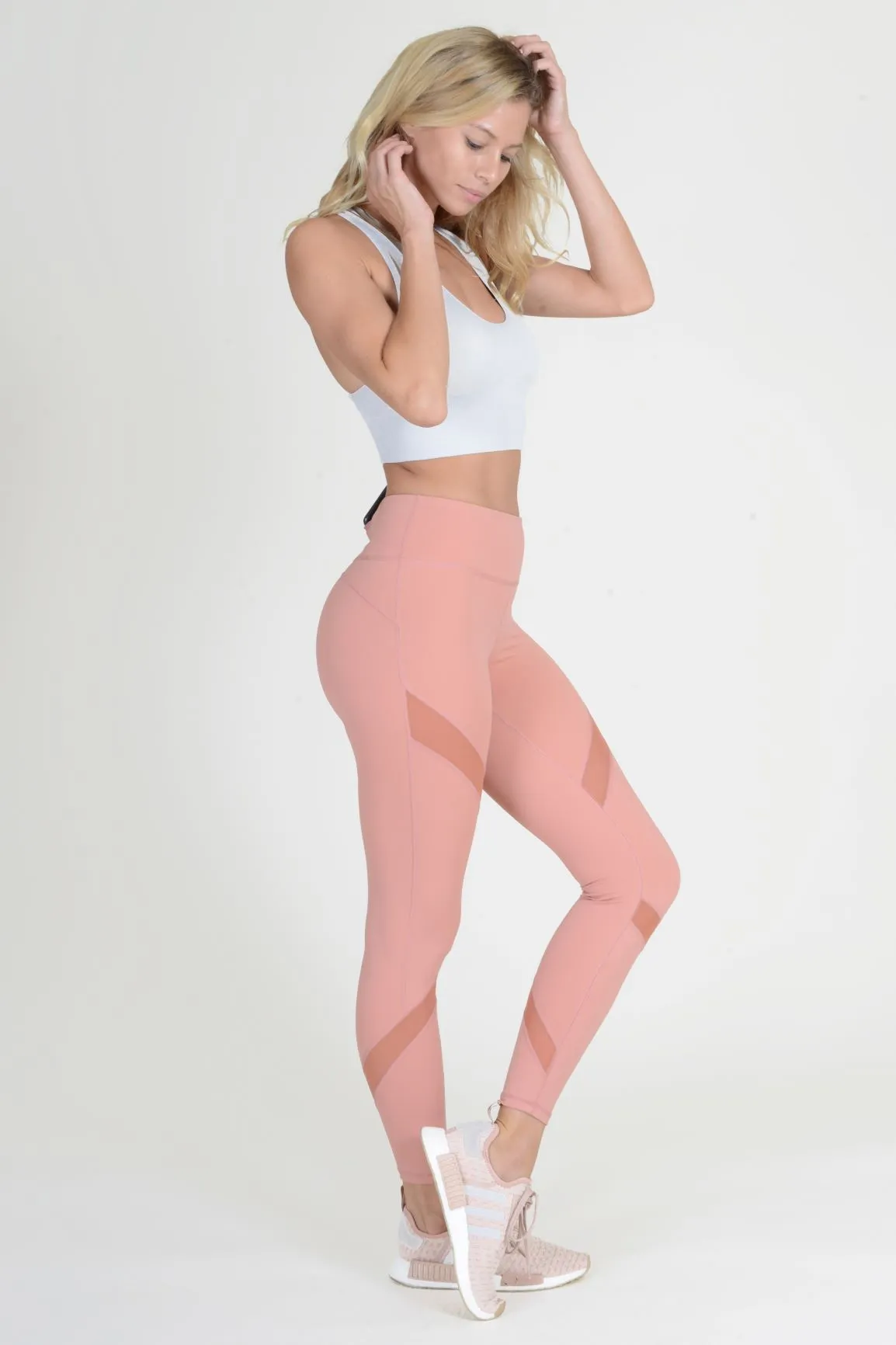 Active Mesh Inset Workout Leggings