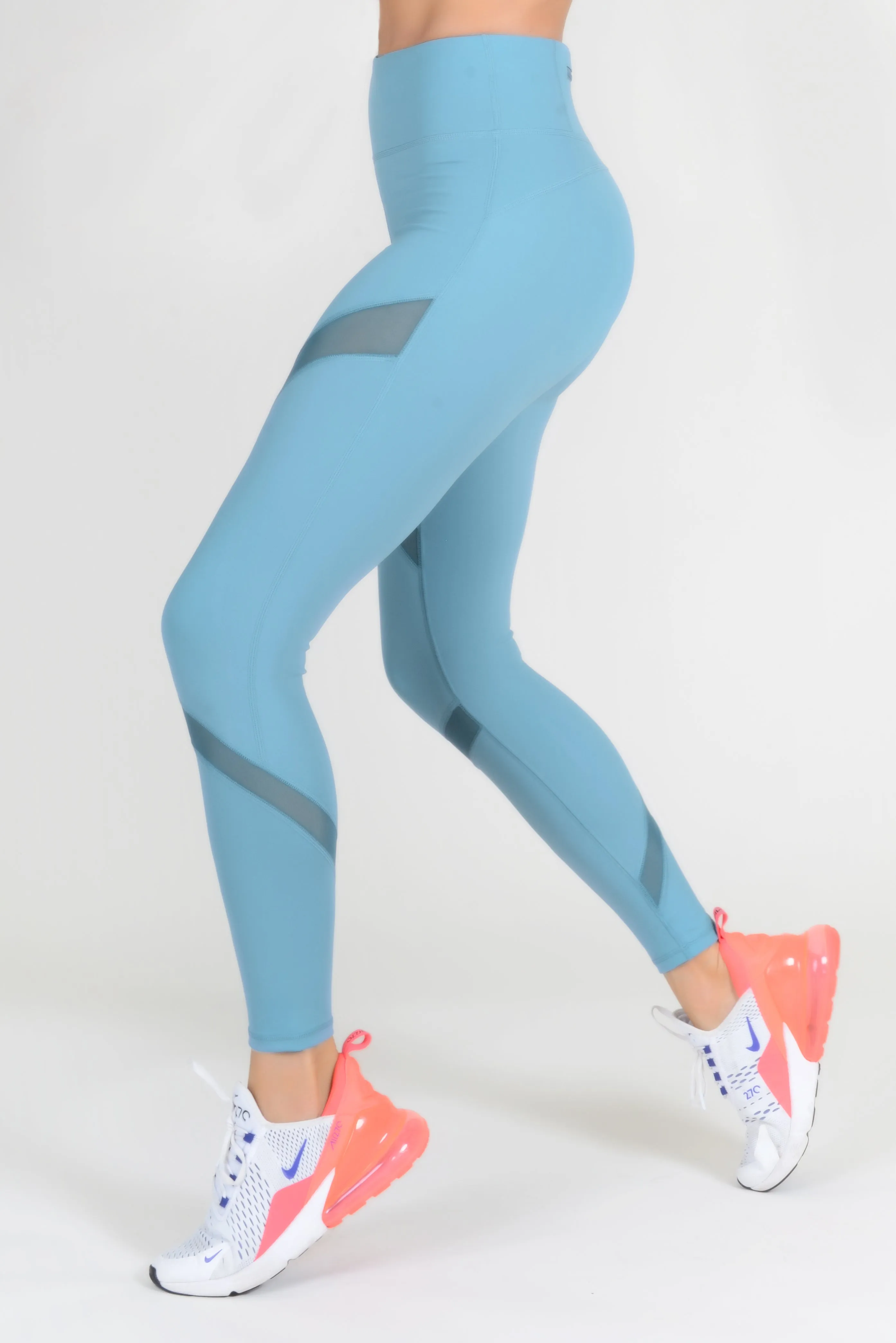 Active Mesh Inset Workout Leggings