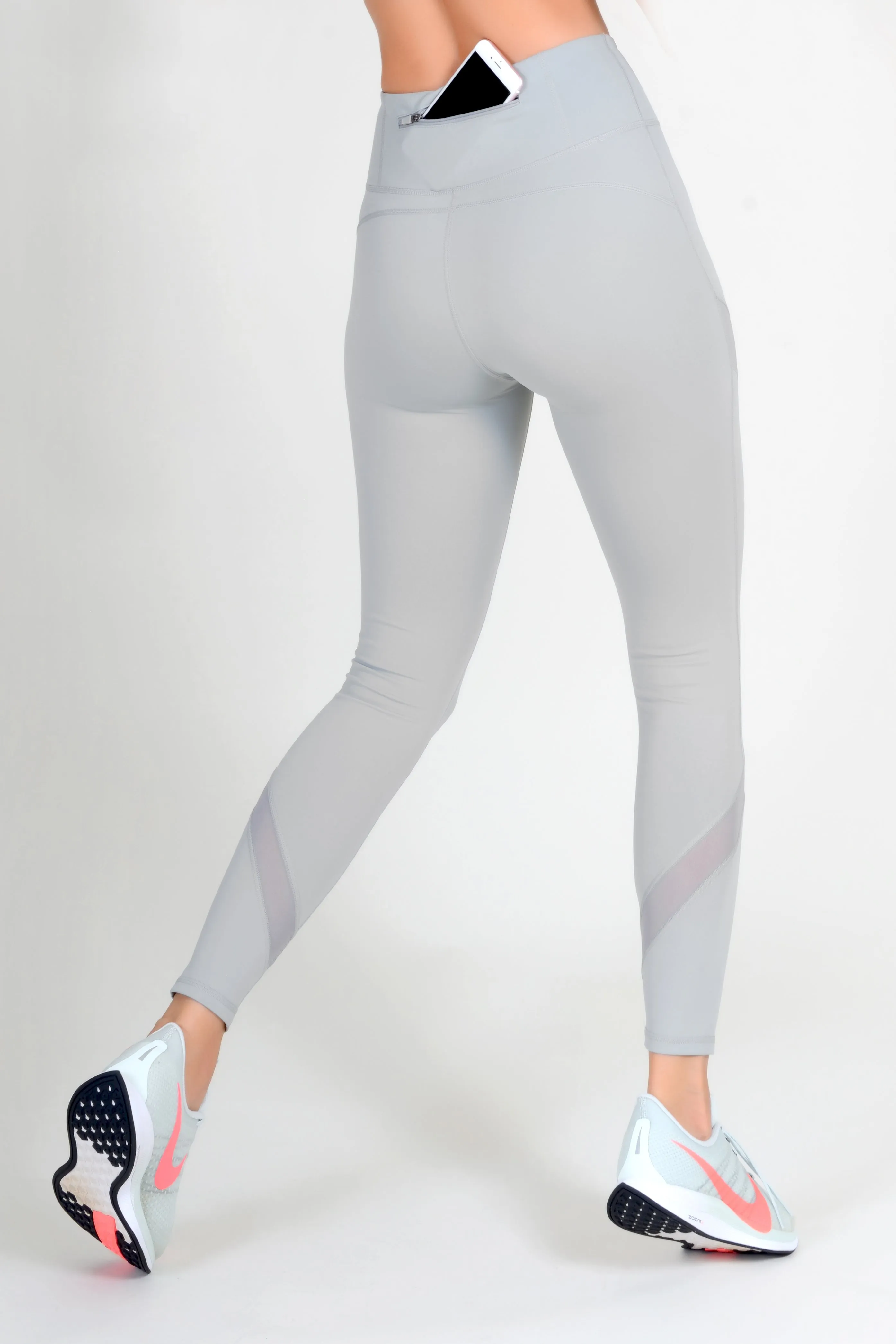 Active Mesh Inset Workout Leggings