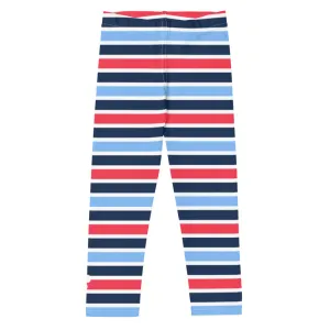 Baby Toddler Gender Neutral (2T-7) UPF 50 Swim Leggings - Cape Cod Stripe