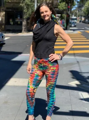 Barefoot Lazer Tiedye Leggings #1