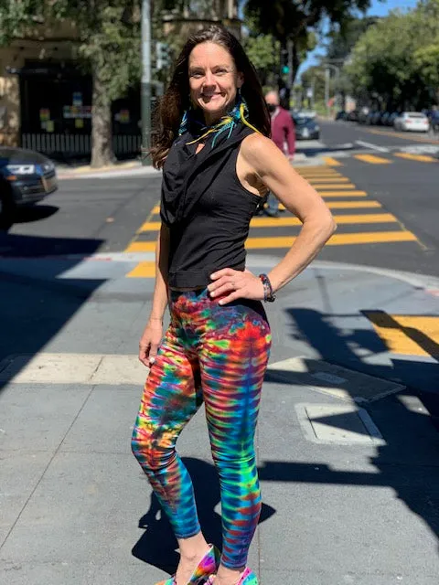 Barefoot Lazer Tiedye Leggings #1