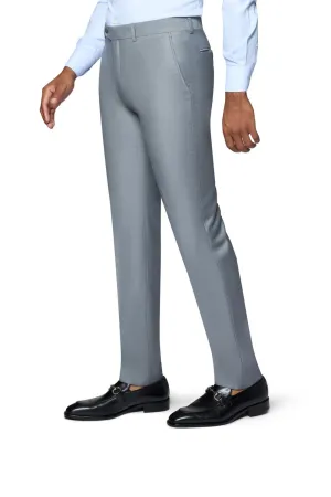 Bergamo Elegant Slim Fit Pants - Medium Grey