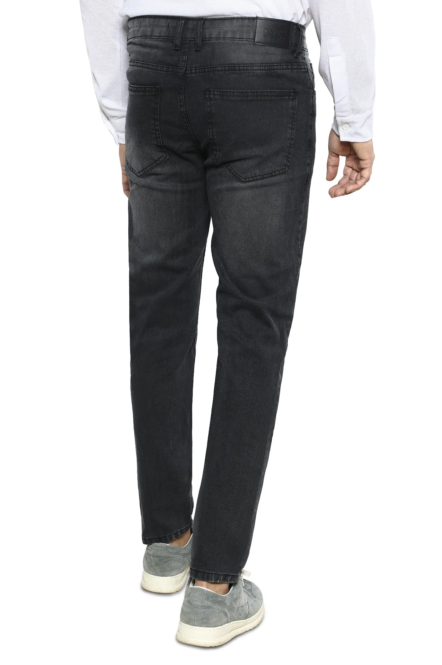 Black Regular Fit Jeans
