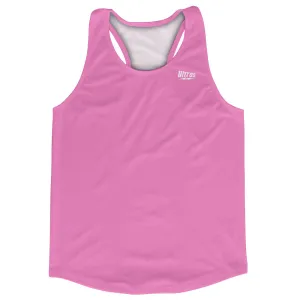 Blank Hot Pink Running Racerback Singlet Track Tops Made In USA