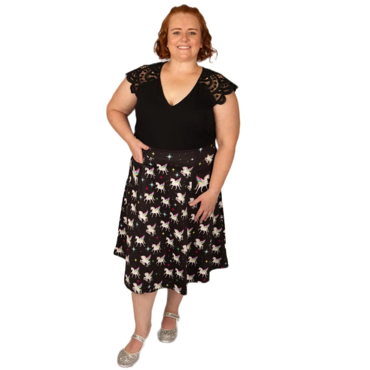 Blessing Original Skirt With Pockets