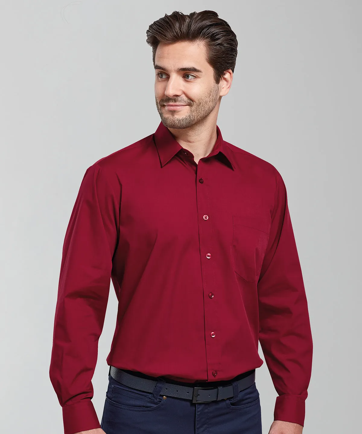 Bottle - Long sleeve poplin shirt
