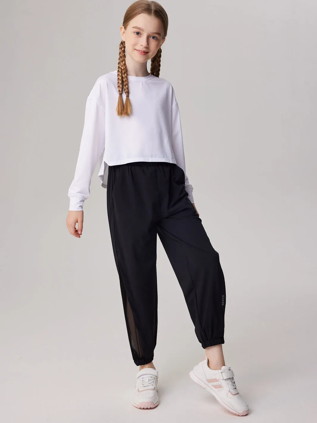 Breathable Loose Longsleeve Cut-Off Pullover