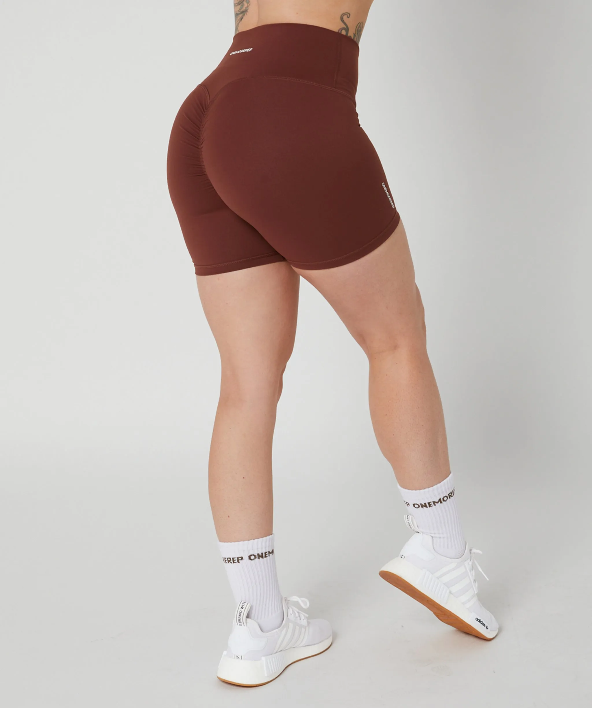 Core Scrunch Shorts Chocolate
