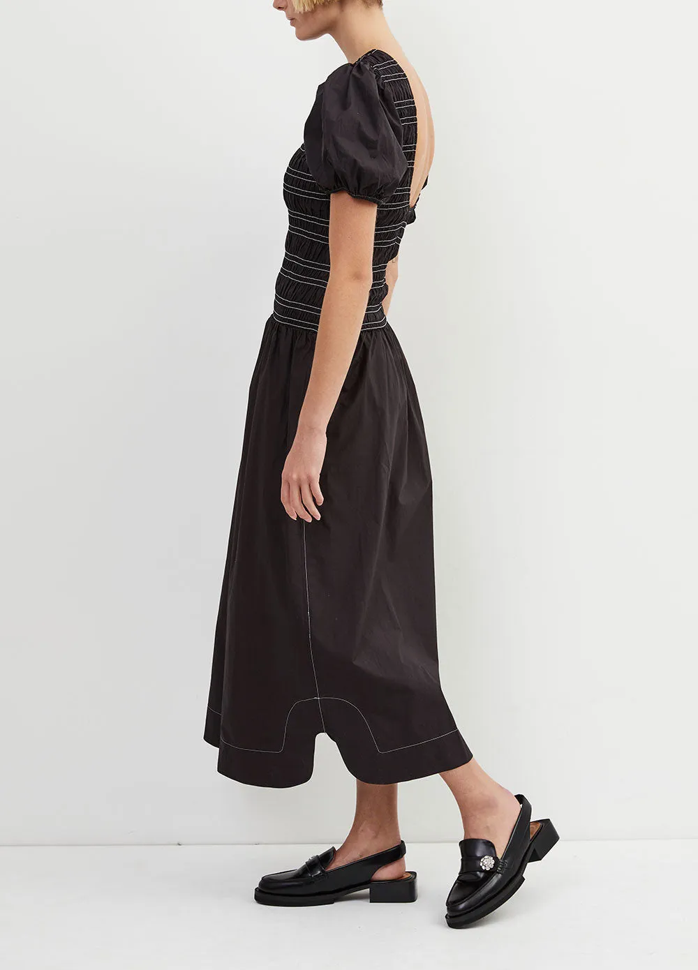 Cotton Poplin Dress