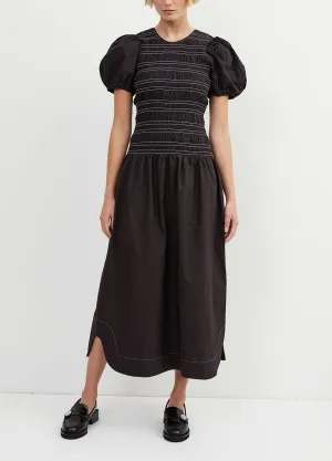 Cotton Poplin Dress