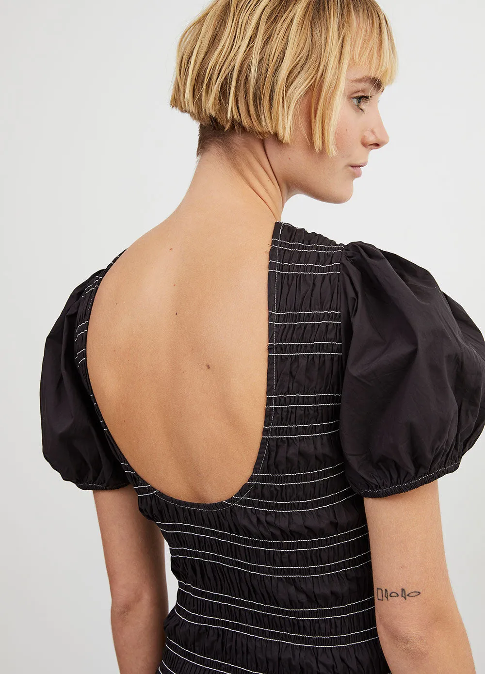 Cotton Poplin Dress