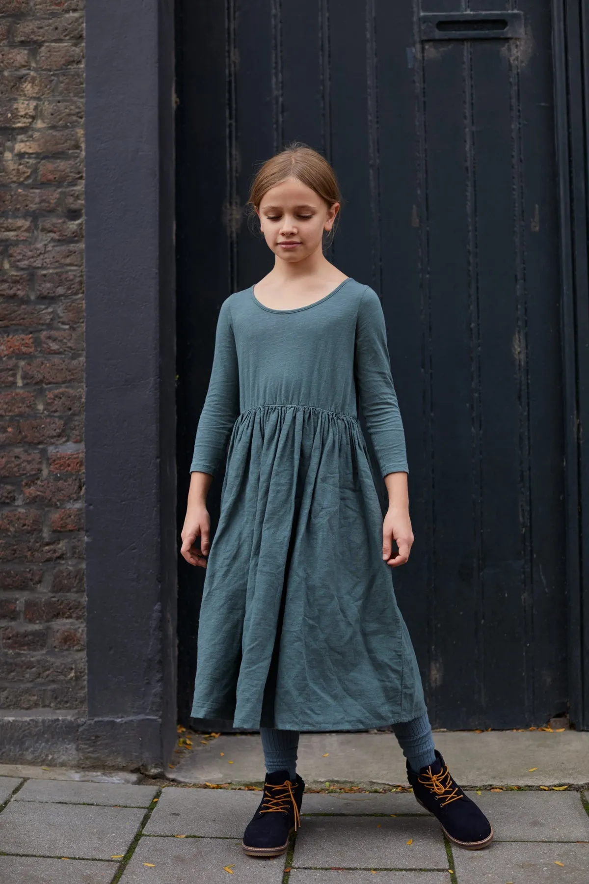 Dress Linen Warm Earth