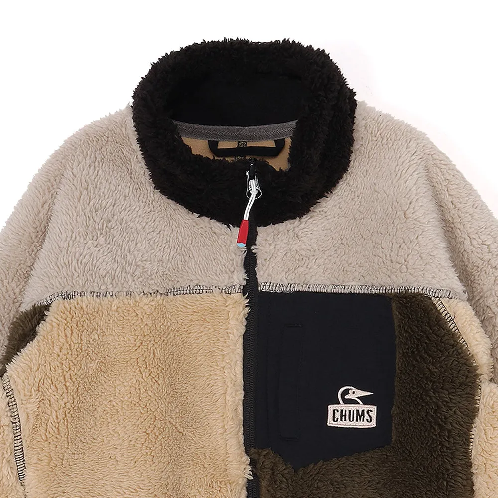 【FW24 秋冬・新品】Chums Kid's Bonding Fleece Jacket CH24-1062 FW24 長袖抓毛 外套 童裝 K'S