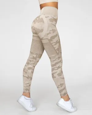 Gavelo Seamless Desert Storm Camo Leggings
