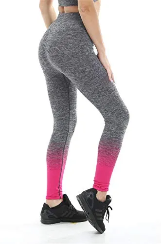 Gold’s Gym Ladies Seamless Ombre Leggings Small – Style Meets Performance