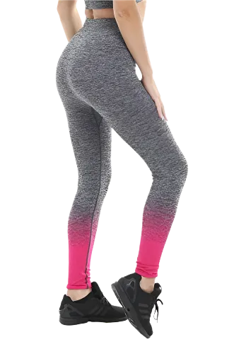 Gold’s Gym Ladies Seamless Ombre Leggings Small – Style Meets Performance