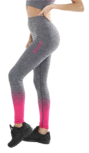Gold’s Gym Ladies Seamless Ombre Leggings Small – Style Meets Performance