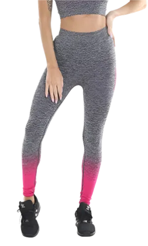 Gold’s Gym Ladies Seamless Ombre Leggings Small – Style Meets Performance