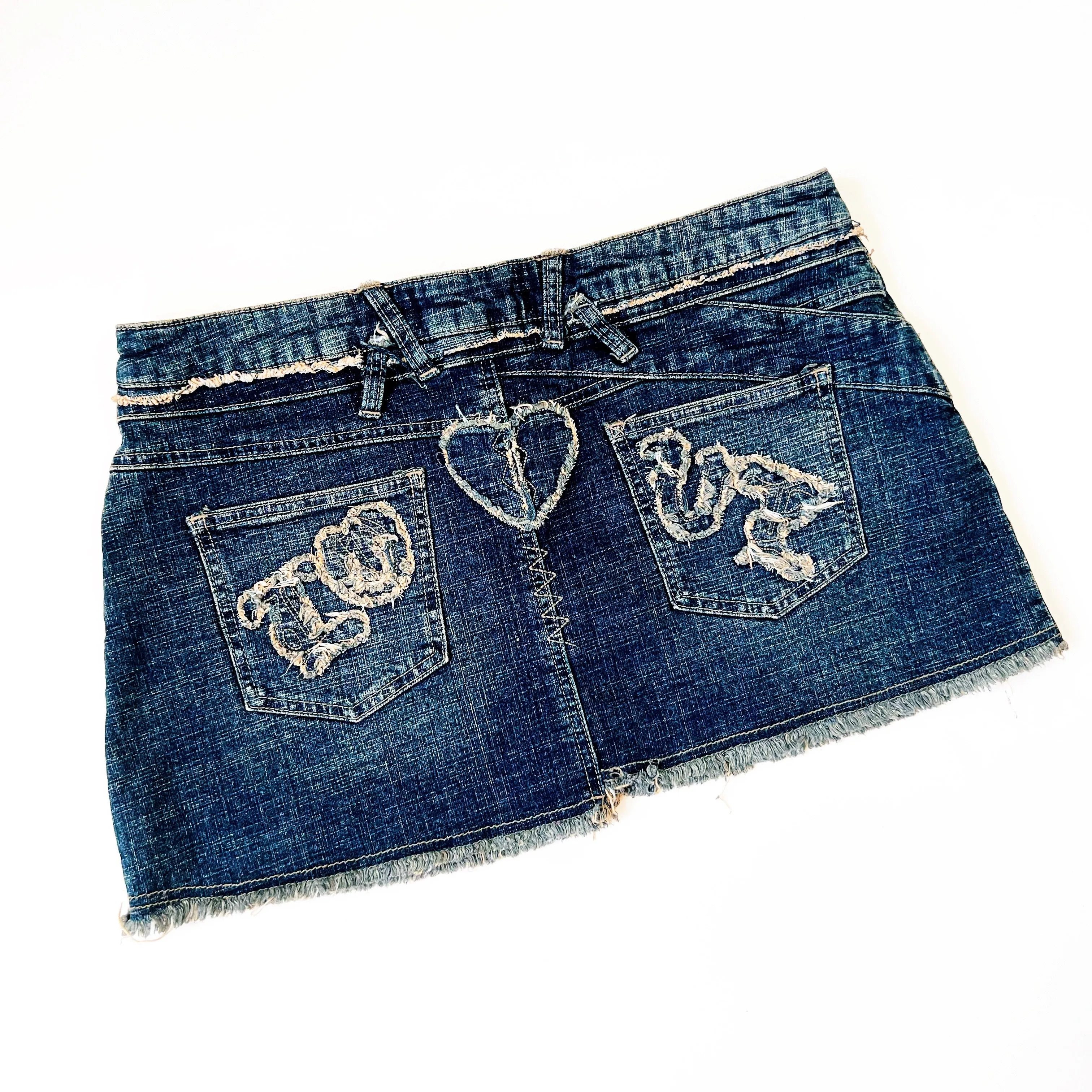 Heartbreaker Denim Mini Skirt