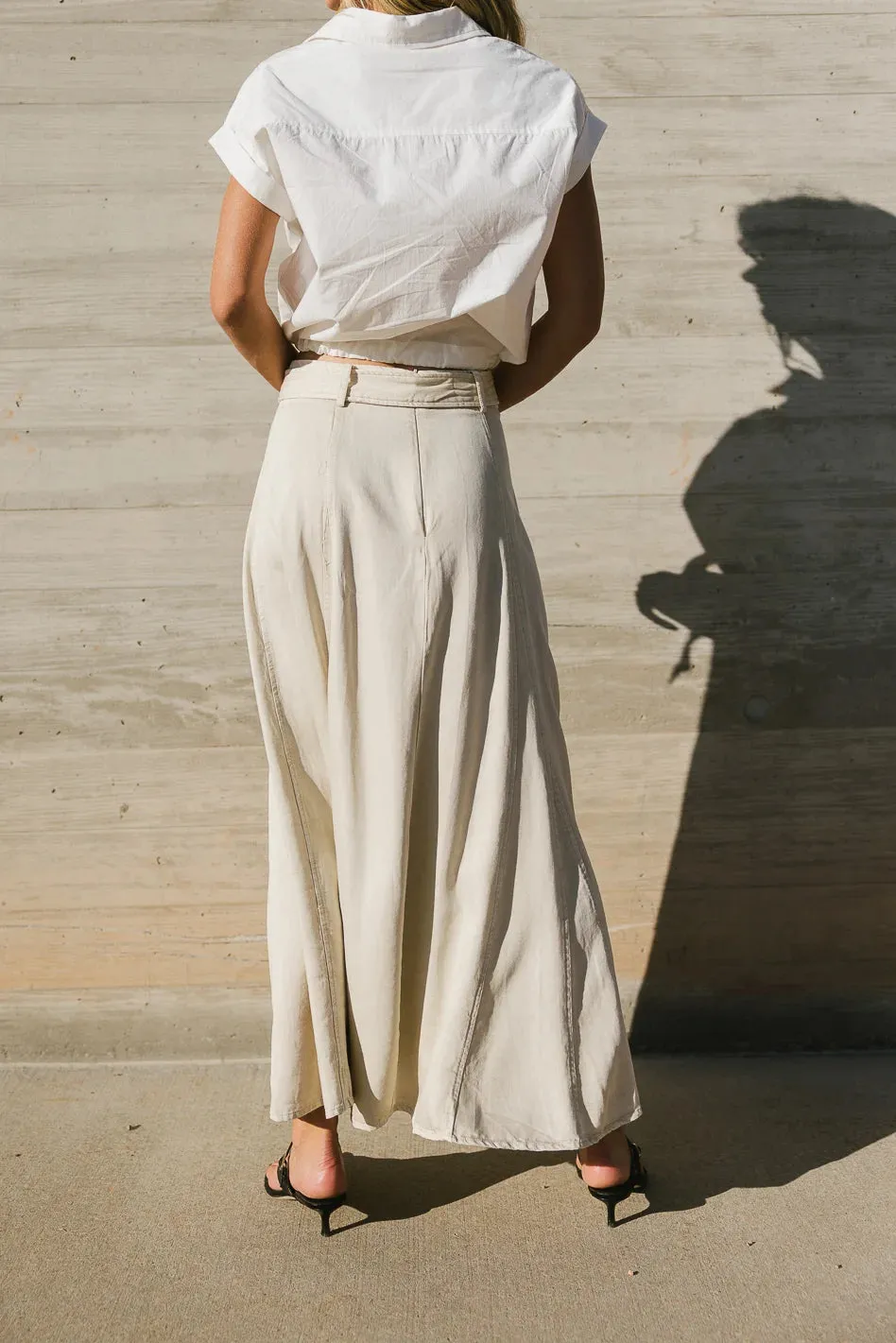 Honora Belted Maxi Skirt - FINAL SALE