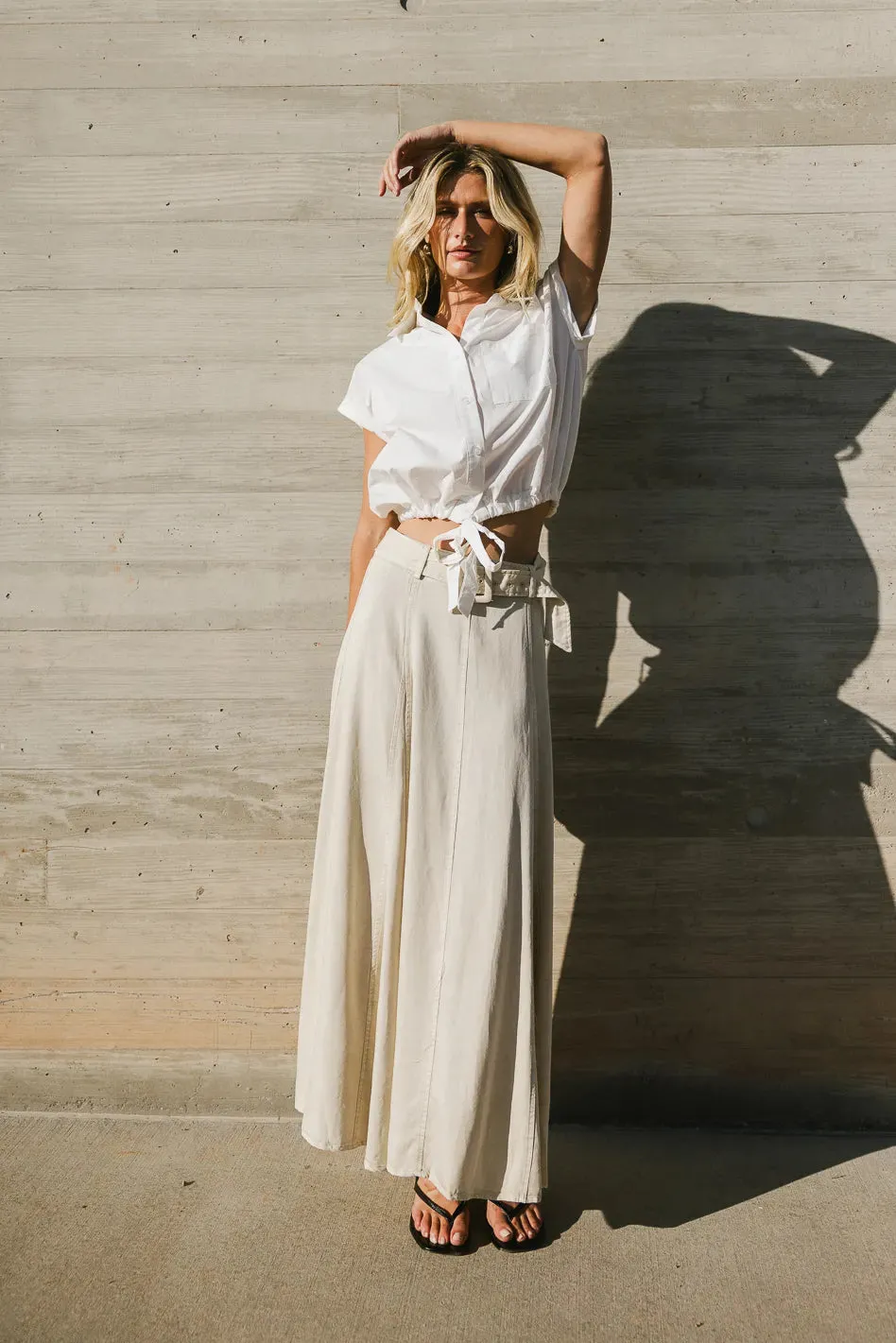 Honora Belted Maxi Skirt - FINAL SALE