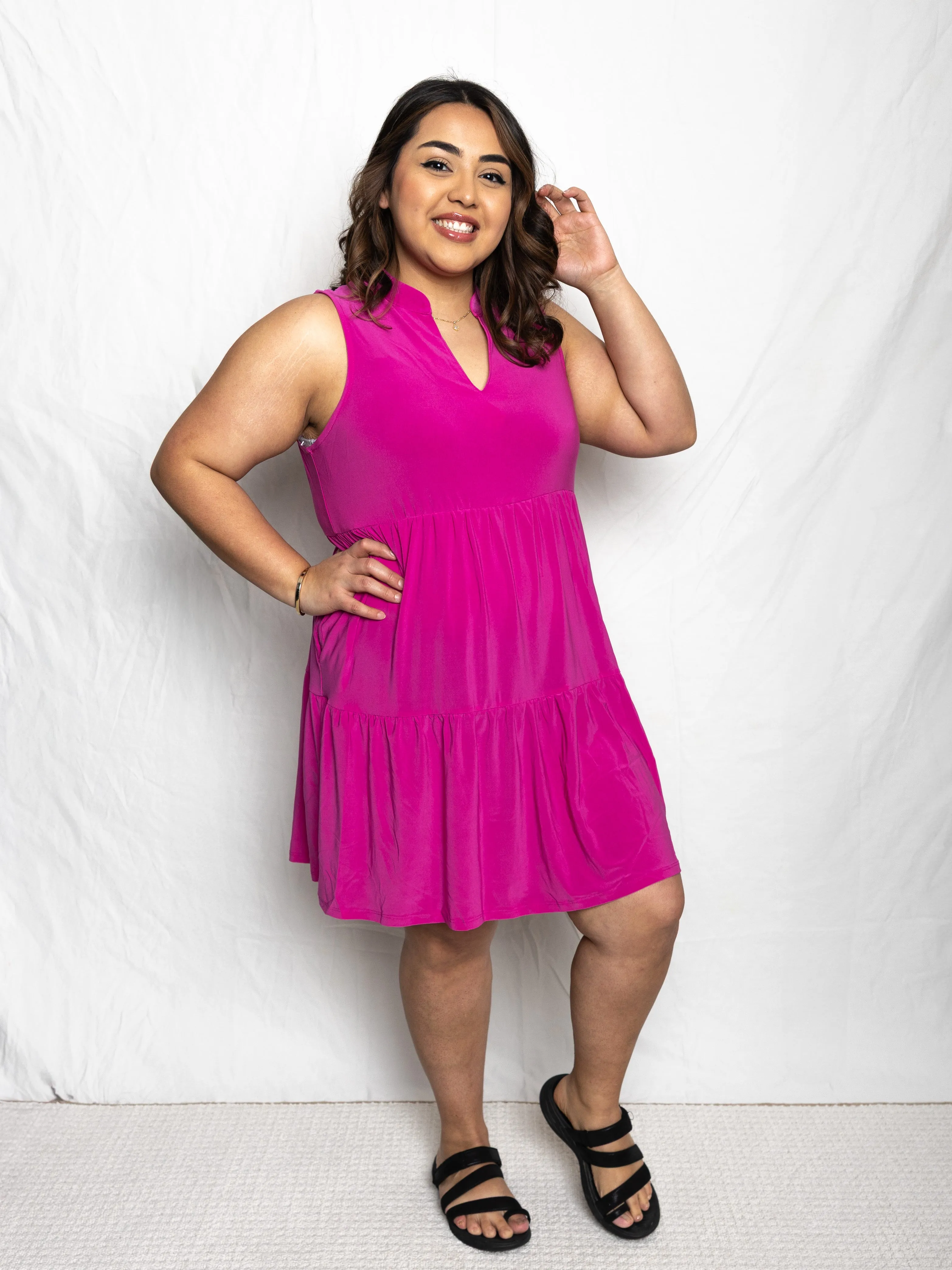 Lizzy Ruffle Dress