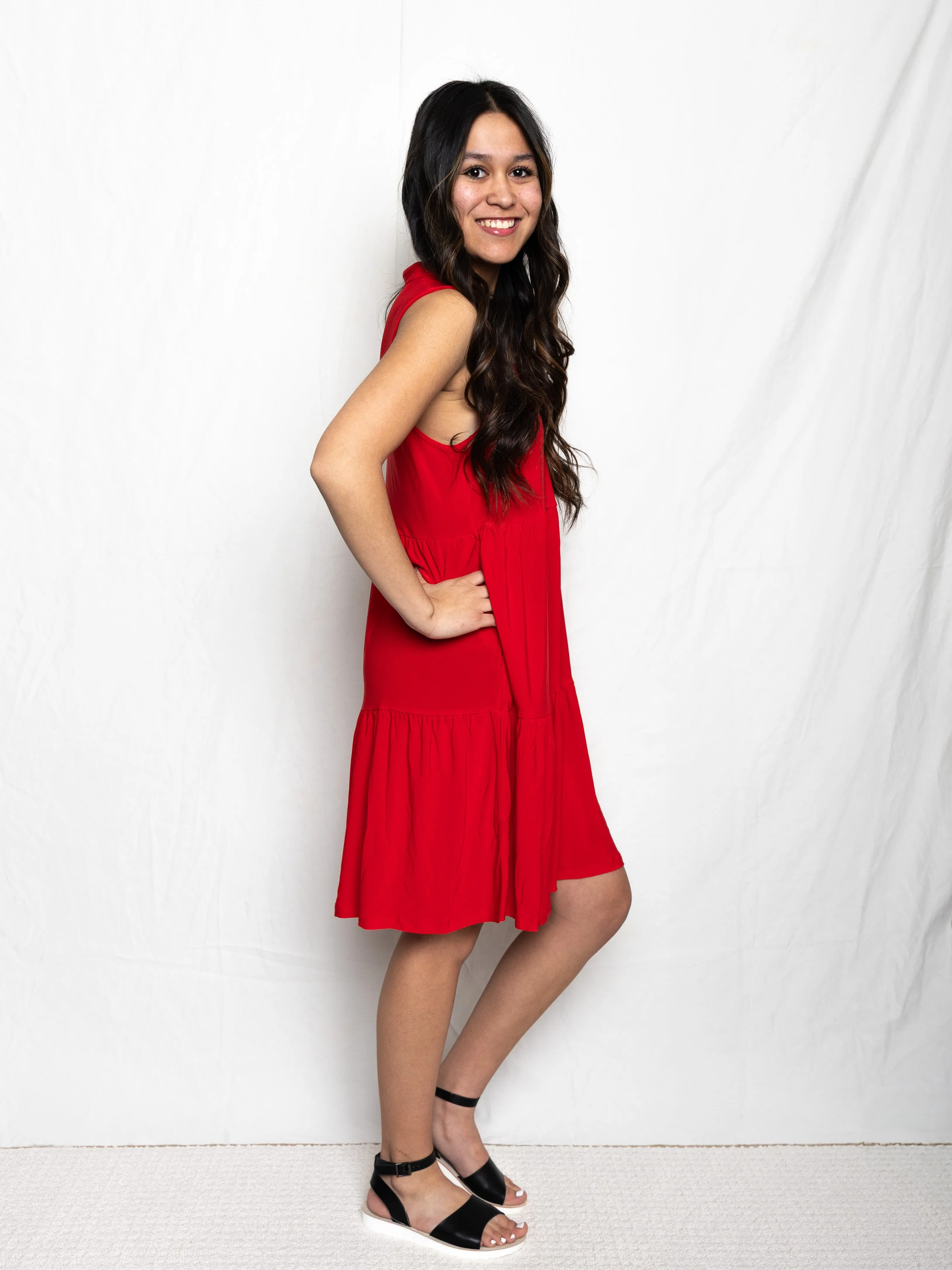 Lizzy Ruffle Dress