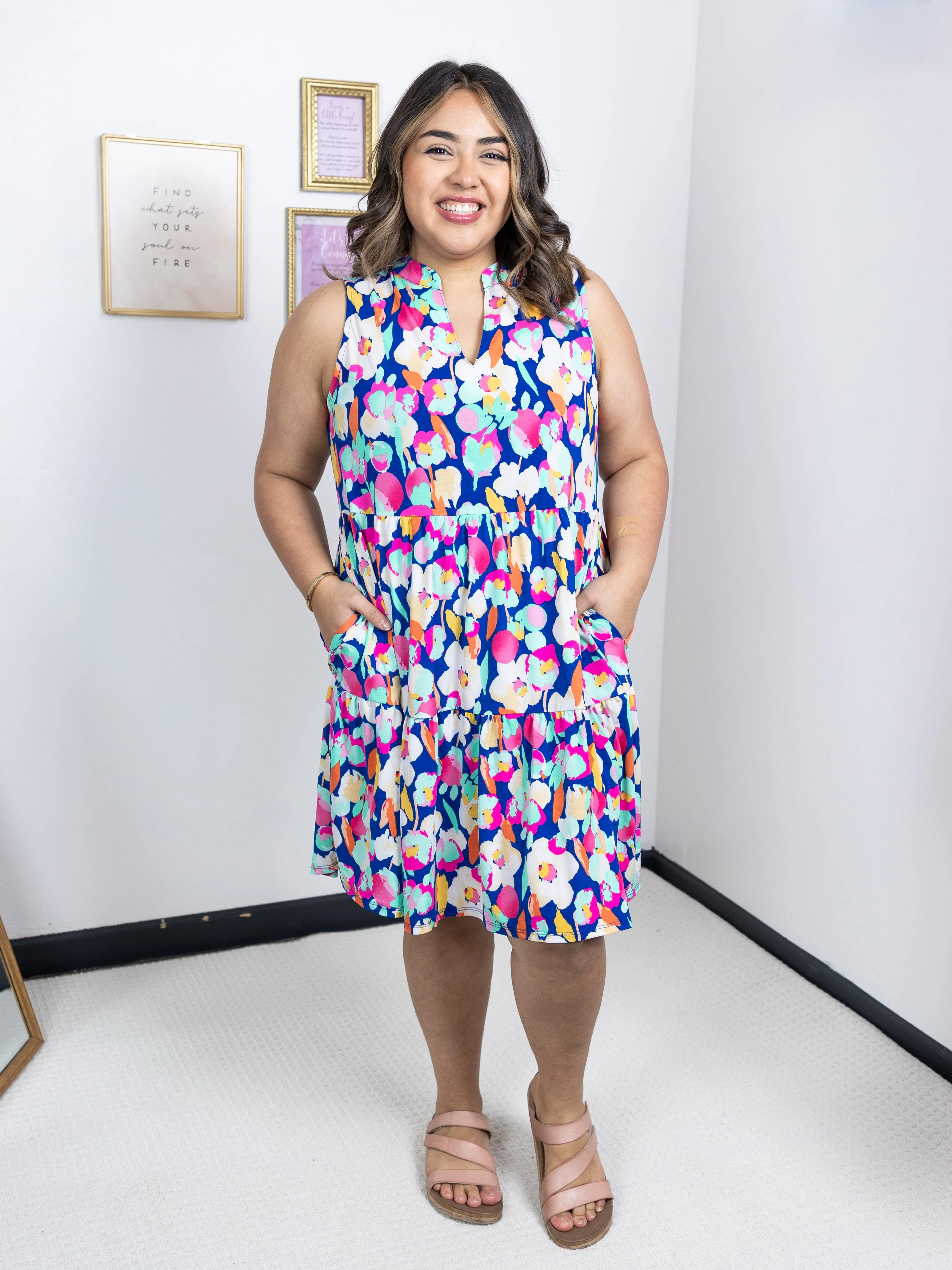 Lizzy Ruffle Dress