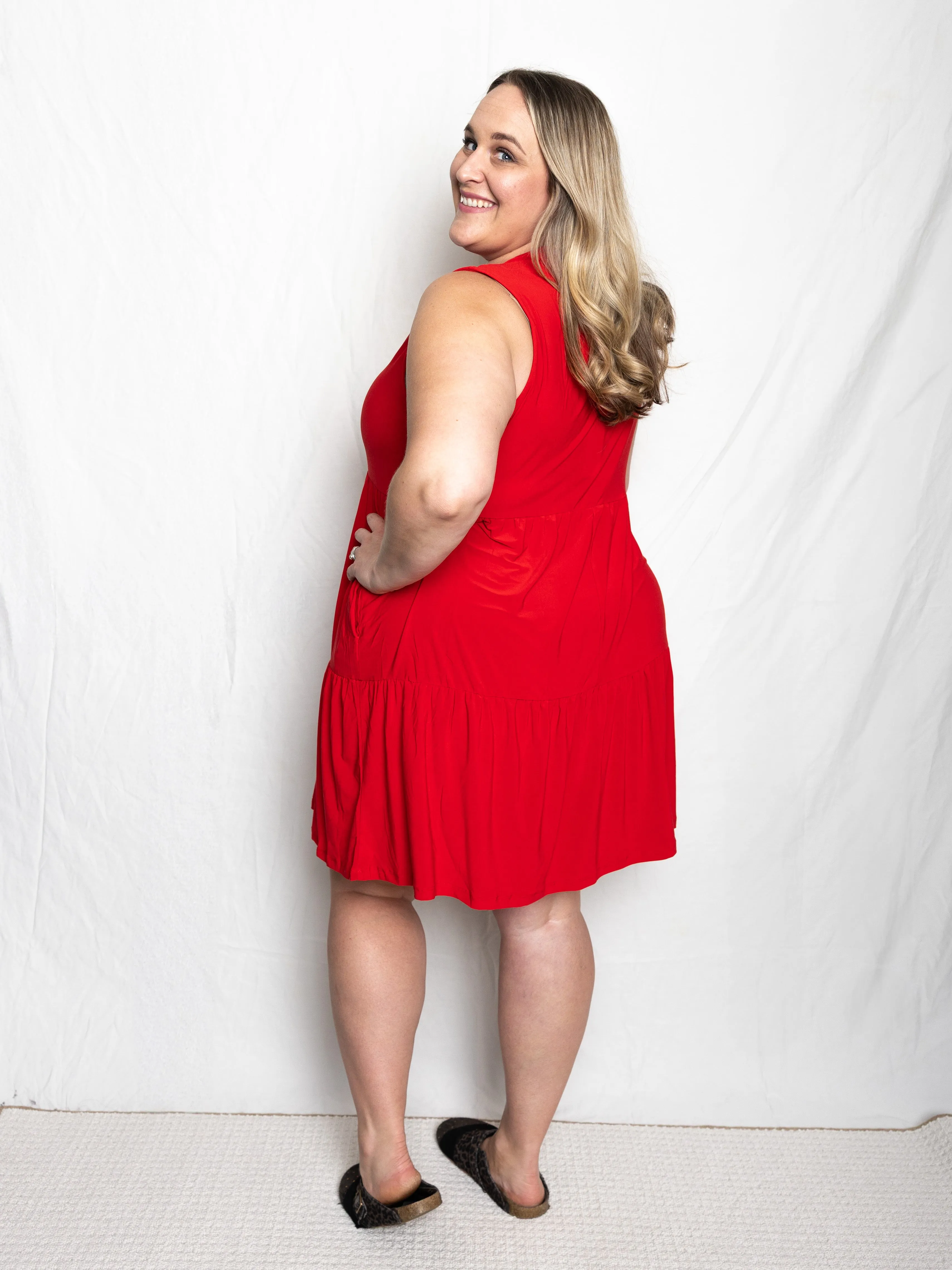 Lizzy Ruffle Dress
