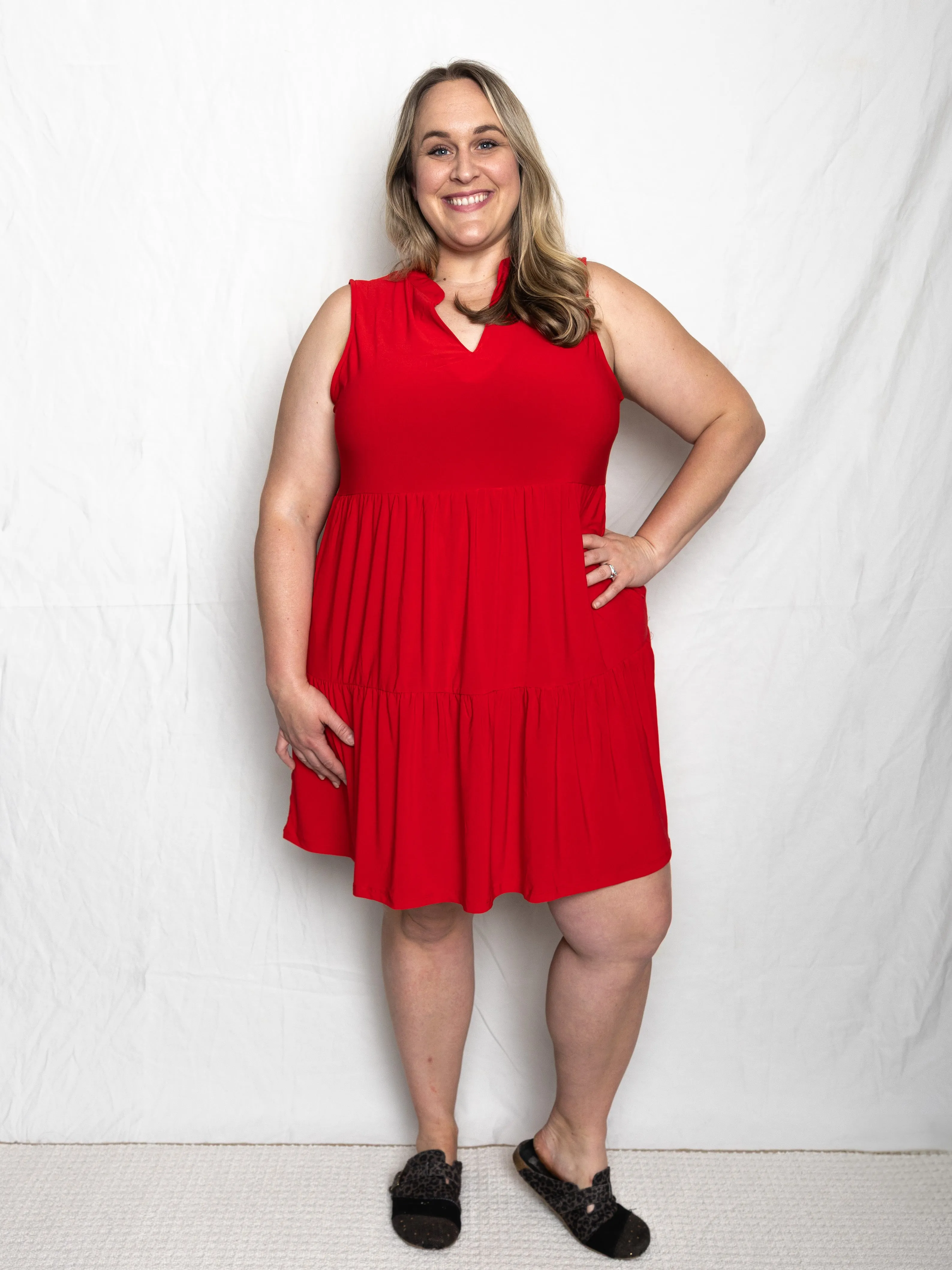 Lizzy Ruffle Dress