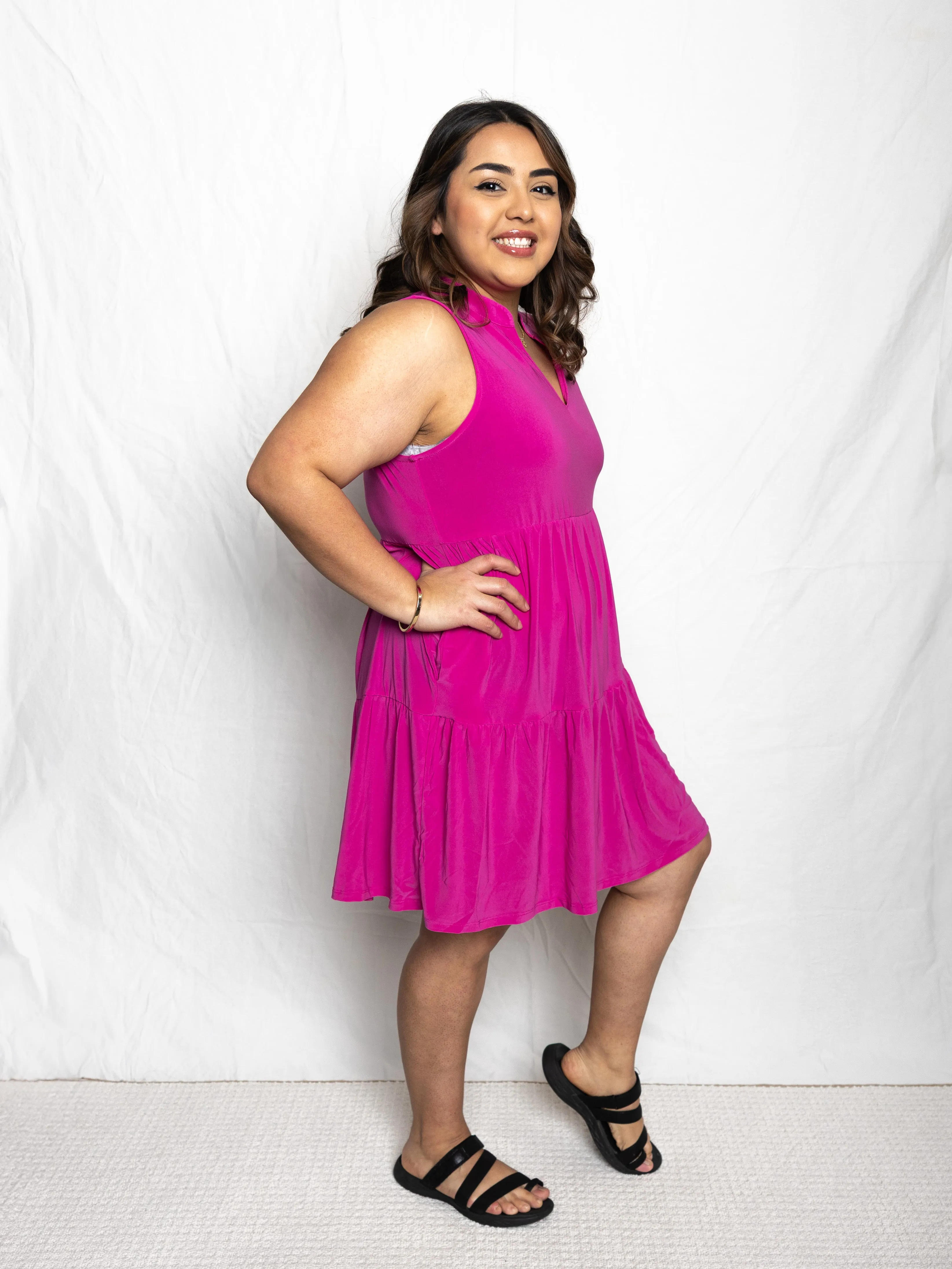 Lizzy Ruffle Dress