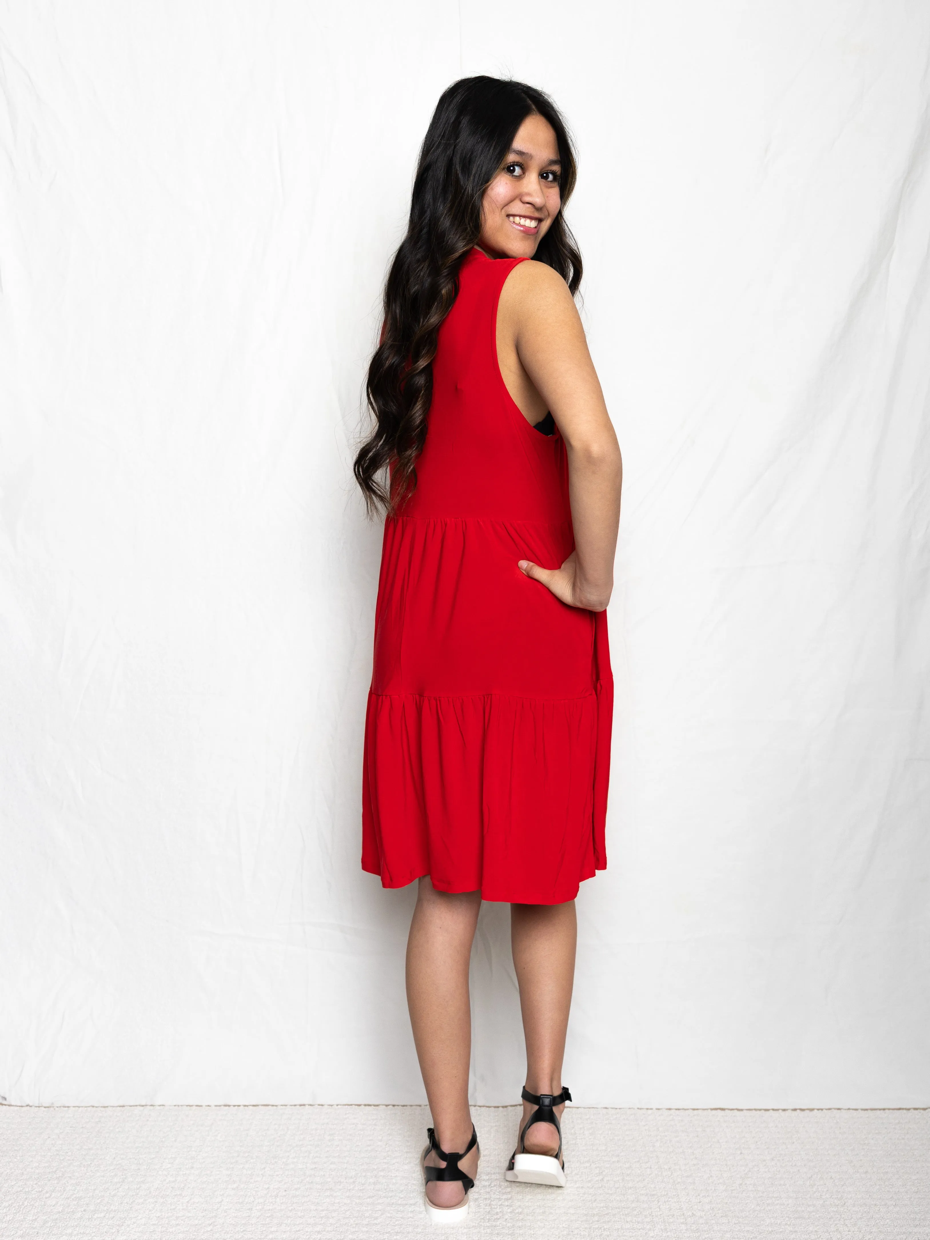 Lizzy Ruffle Dress