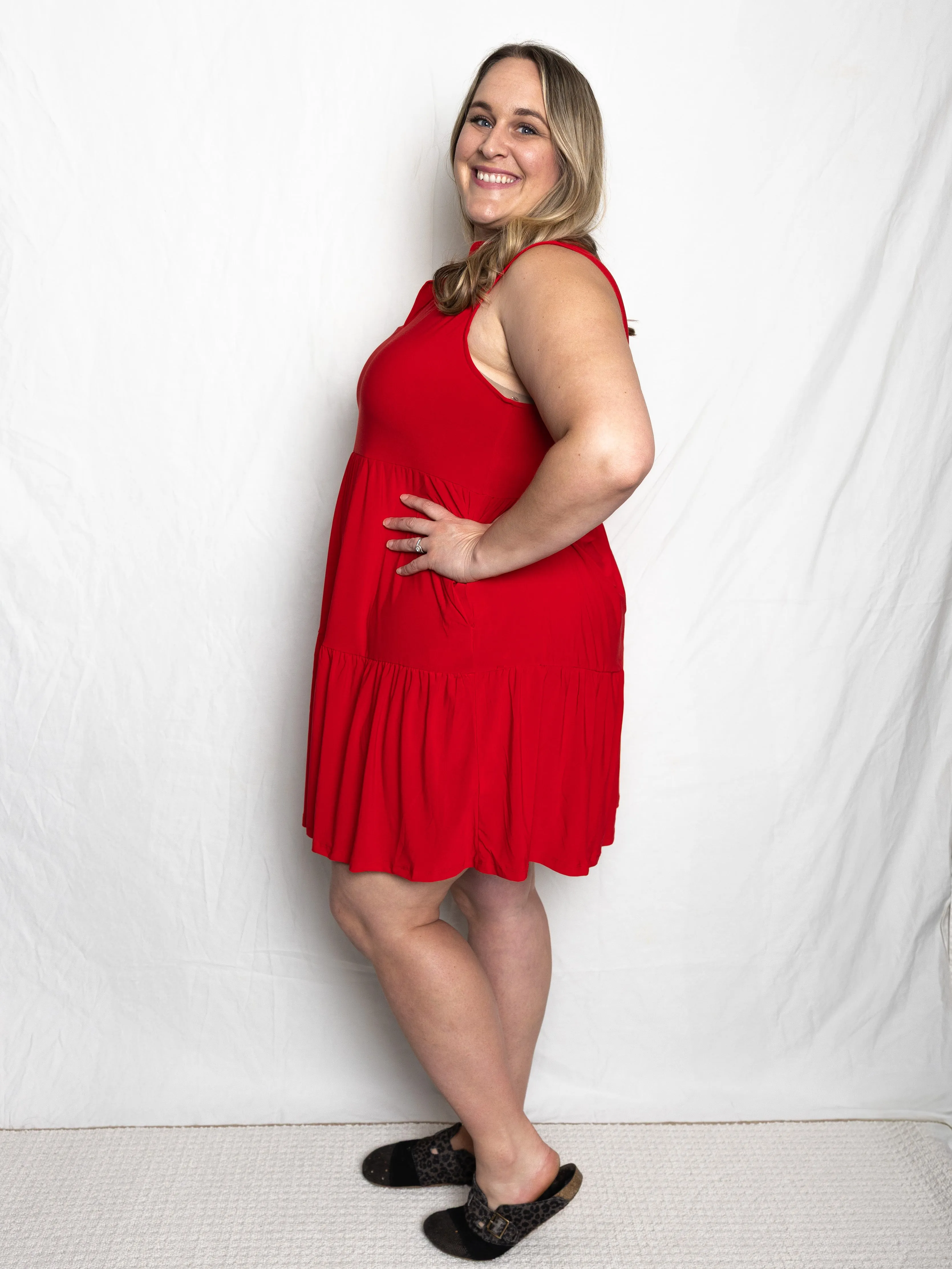 Lizzy Ruffle Dress