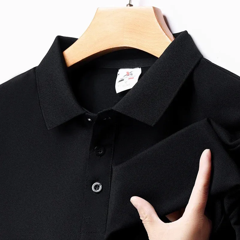 Men's Summer Breathable Short Sleeve Polo Shirt