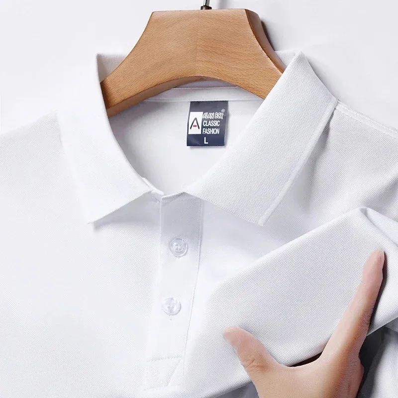 Men's Summer Breathable Short Sleeve Polo Shirt