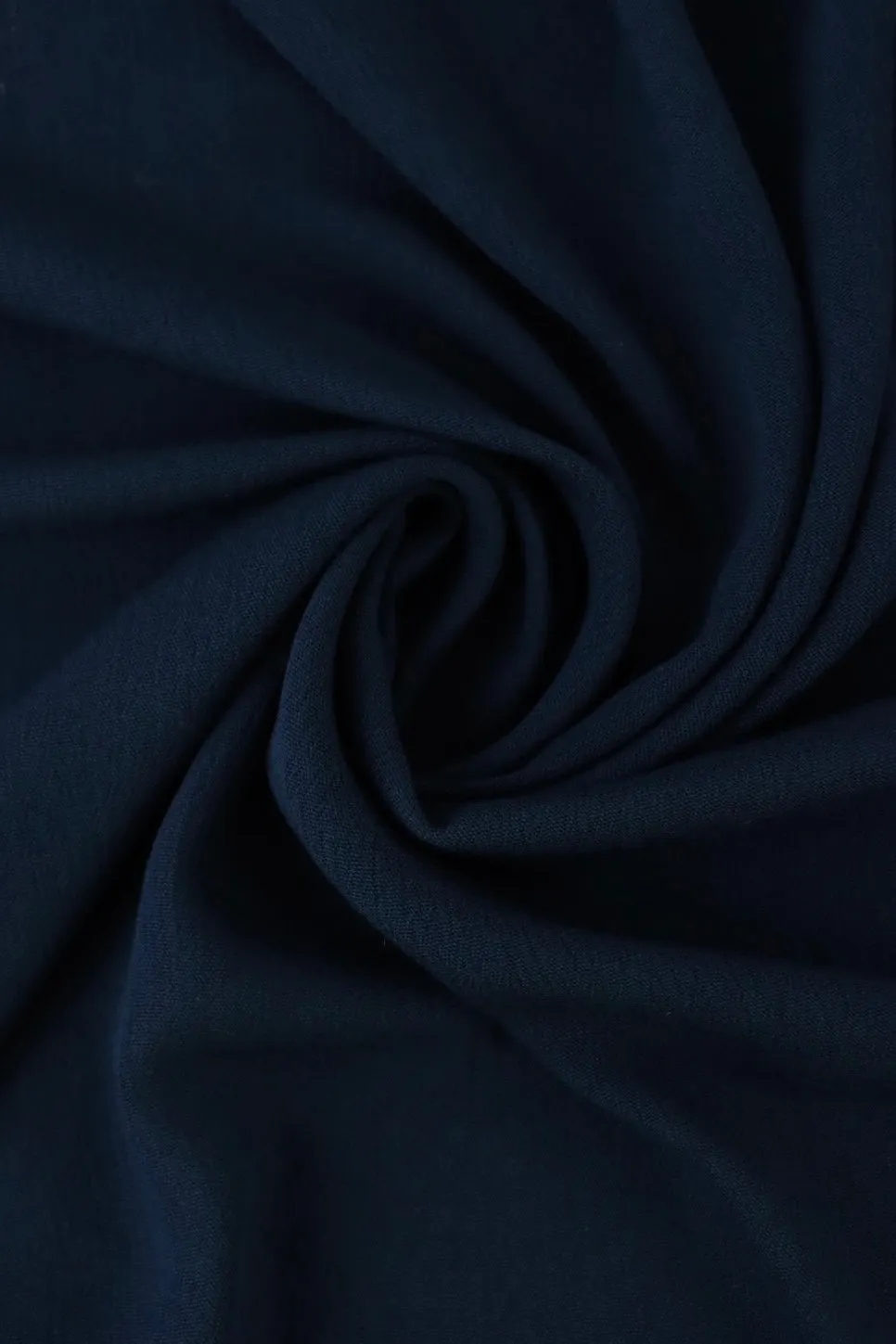 Navy Rayon Crinkle