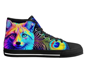 Neon Aquafox High Tops