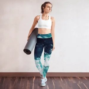 Ocean Yoga Leggings - Be the Ocean Yoga Leggings