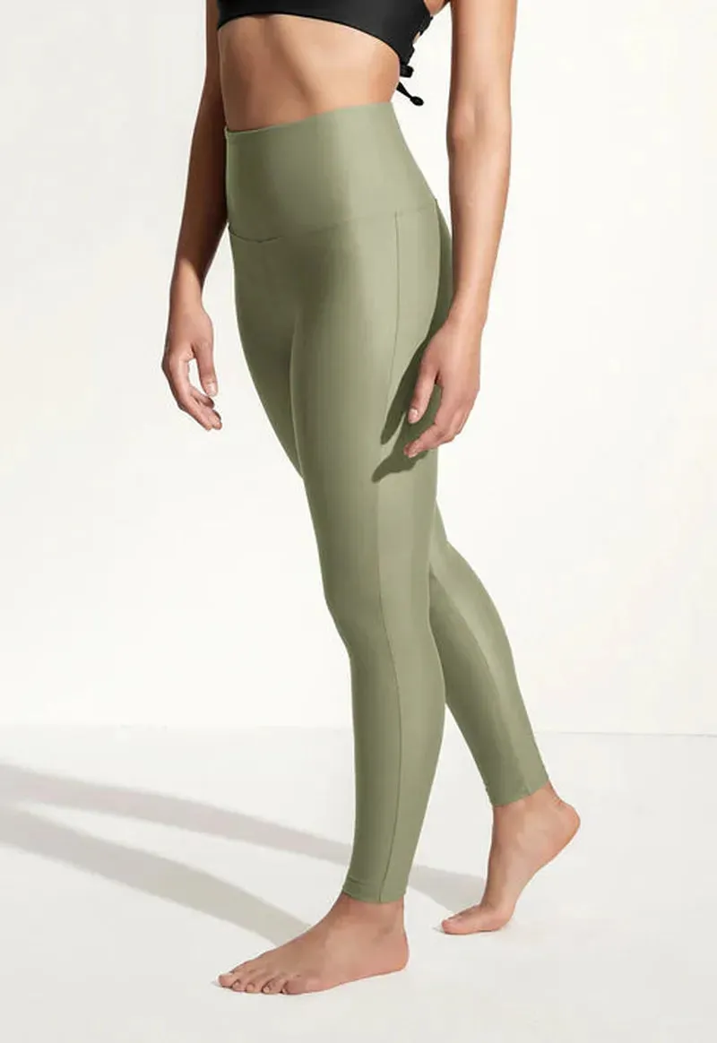 OY Surf Damen Surf Legging Larimar - sage green