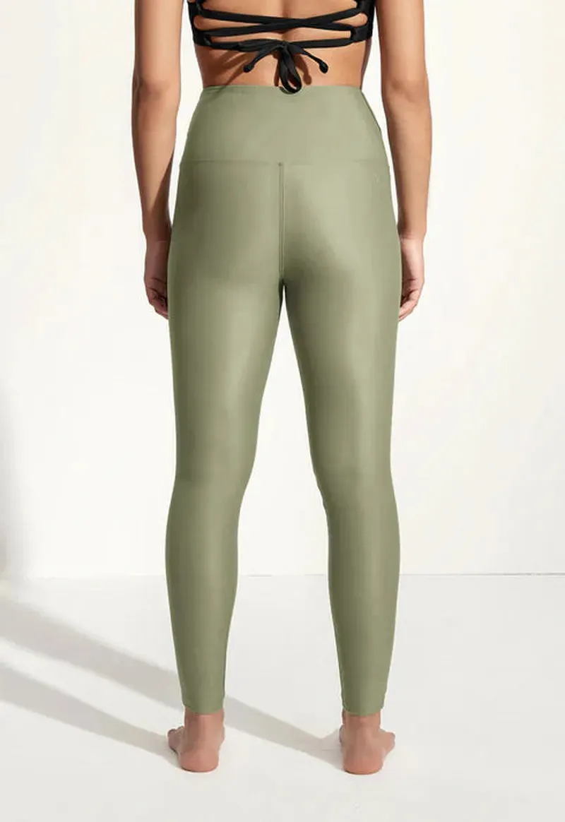 OY Surf Damen Surf Legging Larimar - sage green