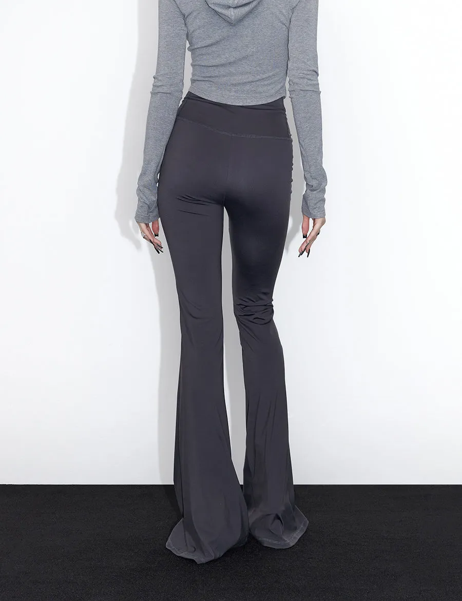 Plain Simple Elegant Flare-Pants