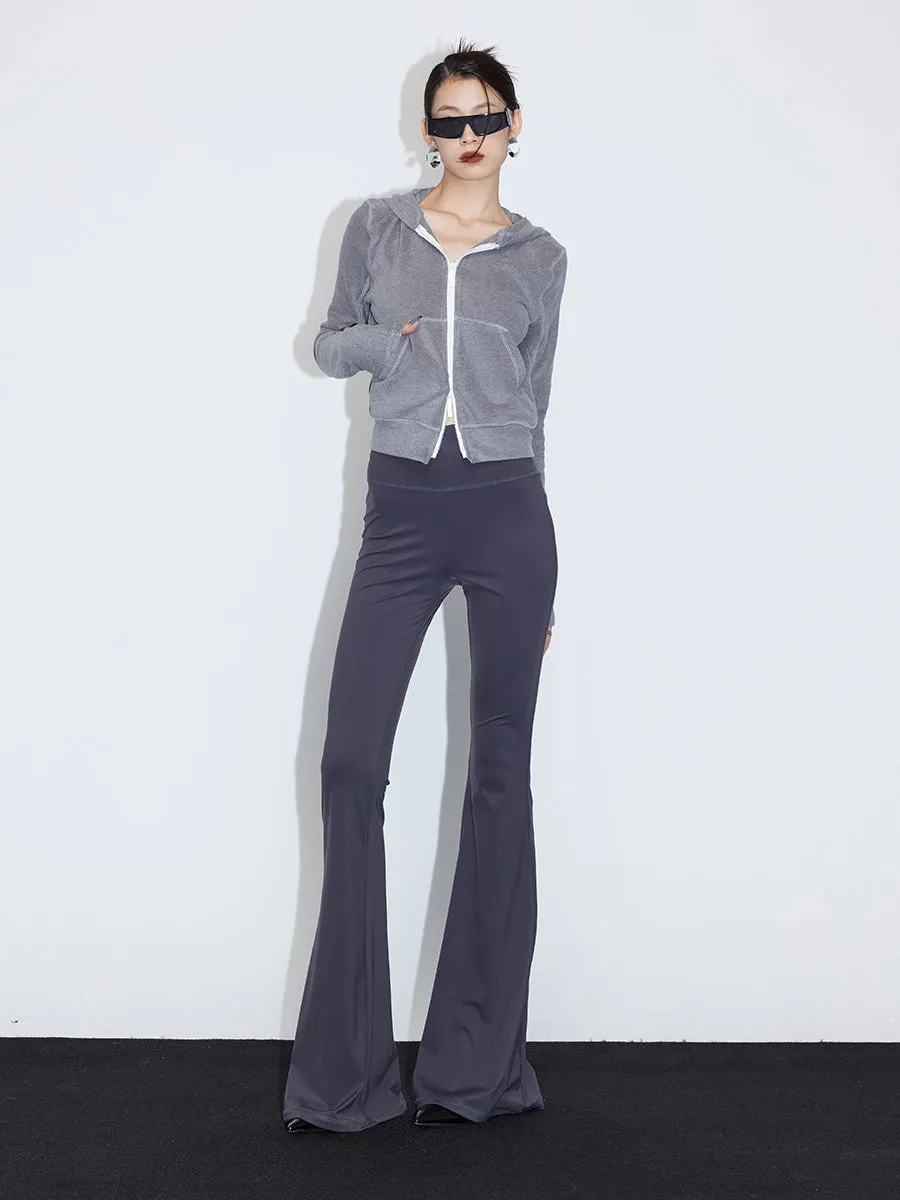 Plain Simple Elegant Flare-Pants